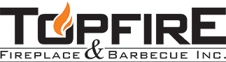 Topfire Fireplace and Barbecue Inc. Logo