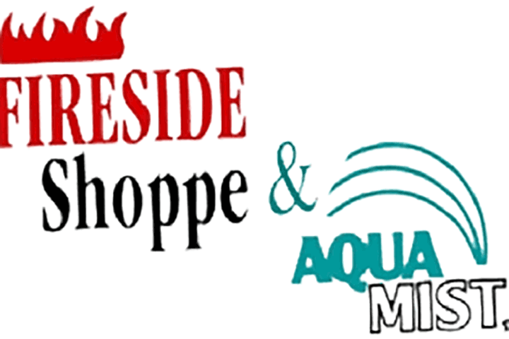 Fireside Shoppe and Aqua Mist Logo
