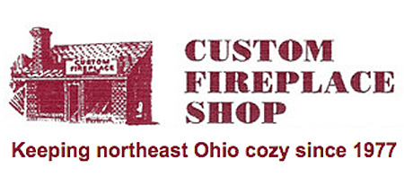 Custom Fireplace Shop Logo