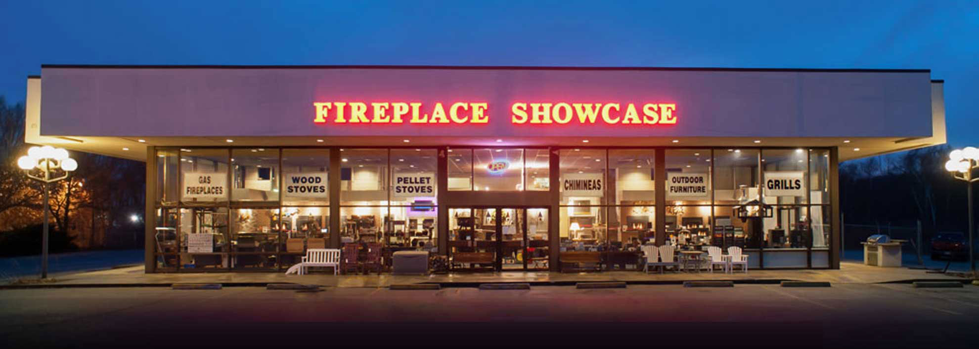 The Fireplace Showcase Building or Showroom