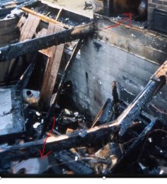 Damages on a house caused by non-conforming floor clearance standards and non-conforming venting.
