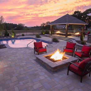 HPC outdoor fireplaces outdoor room - We Love Fire