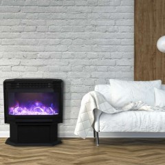 Amantii Free Stand FS-26-9222 Electric Fireplace living room ICE flame – We Love Fire