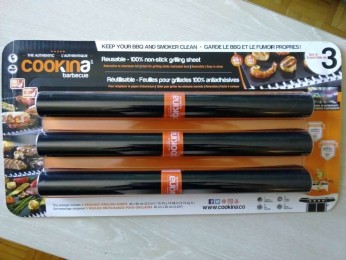 Pack of three Cookina grilling sheet