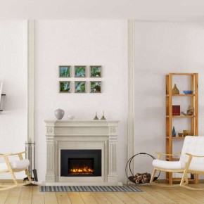 Ambiance Insert-30 Electric Fireplace with Ember glass media