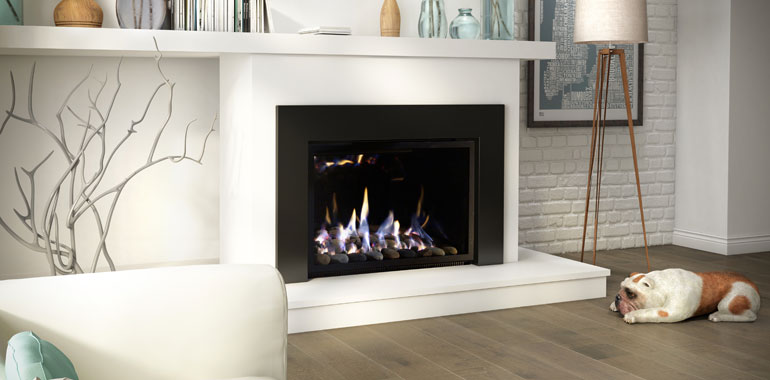 Modern Gas Fireplace