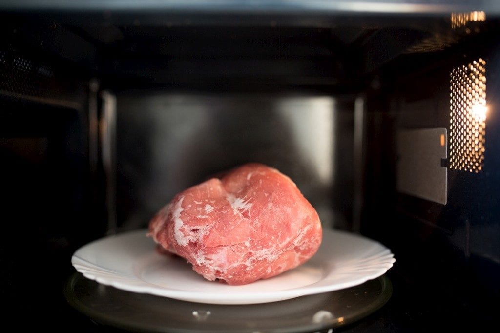 Four ways to defrost meat