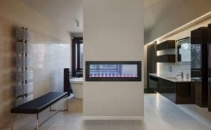 CLEARion™ See Thru Electric Fireplace by Napoleon