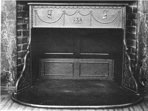 “Franklin Stove”, the predecessor to modern fireplace inserts.