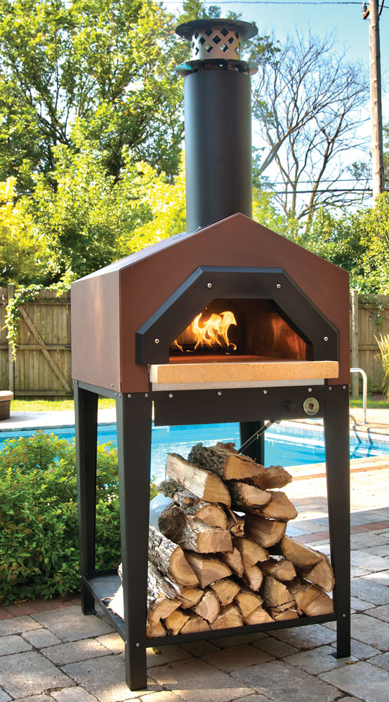 Chicago Brick Oven wood-burning oven with no Door