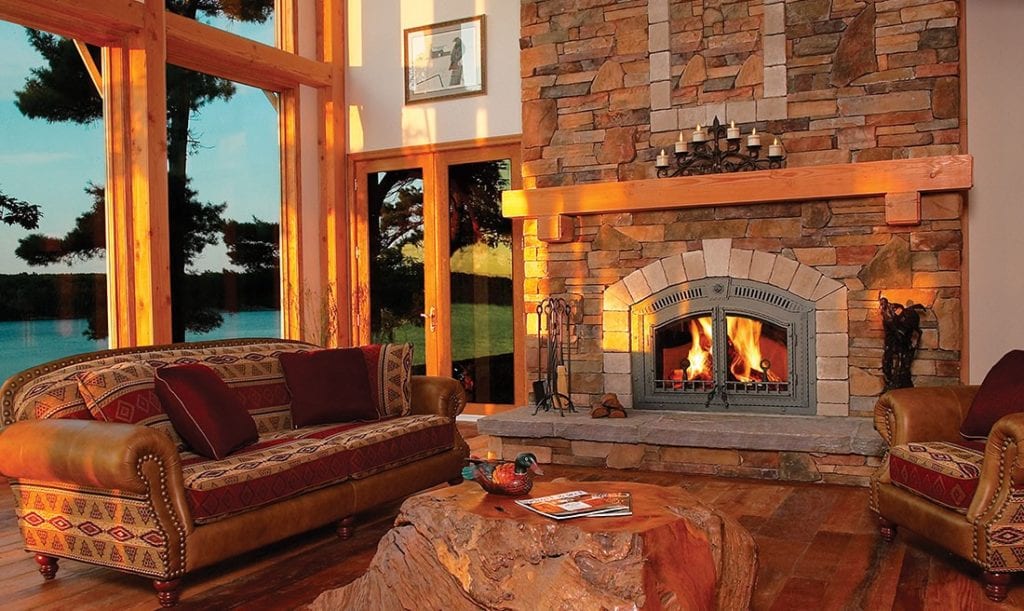 Napoleon NZ6000 Wood Burning Fireplace