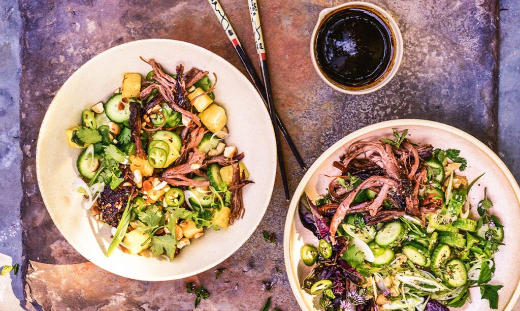 Vietnamese Crispy Brisket Salad Recipe
