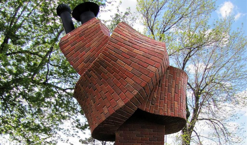 Johnson County Community College Performance Piece - Overland Park, Kansas Can my flue be angled? Can my chimney be angled?