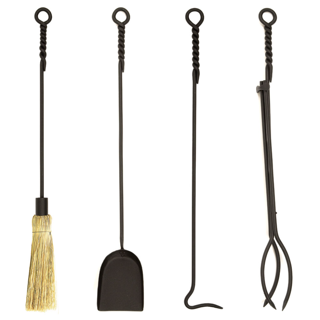 Minuteman fireplace tool kit in black. What Fireplace Tools Do I Need?