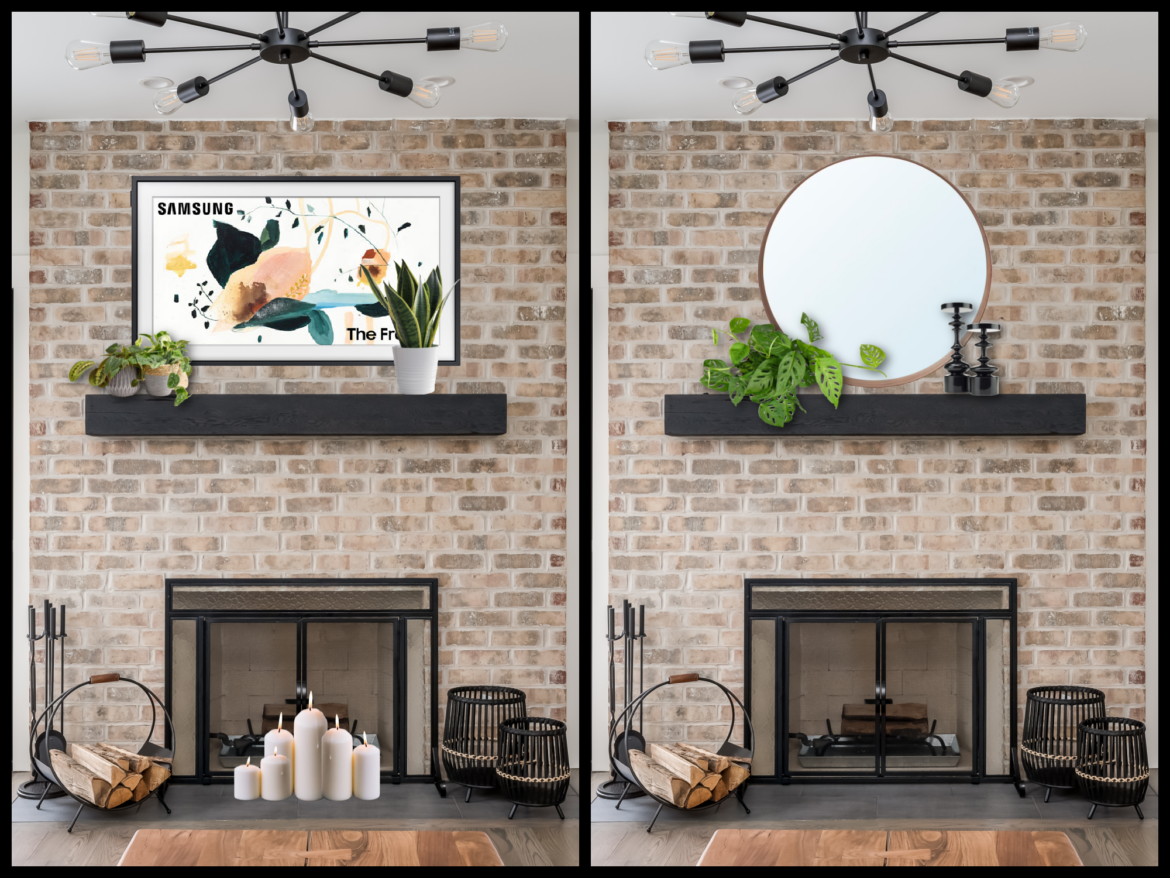 Trendy products options to accessorize your fireplace this year