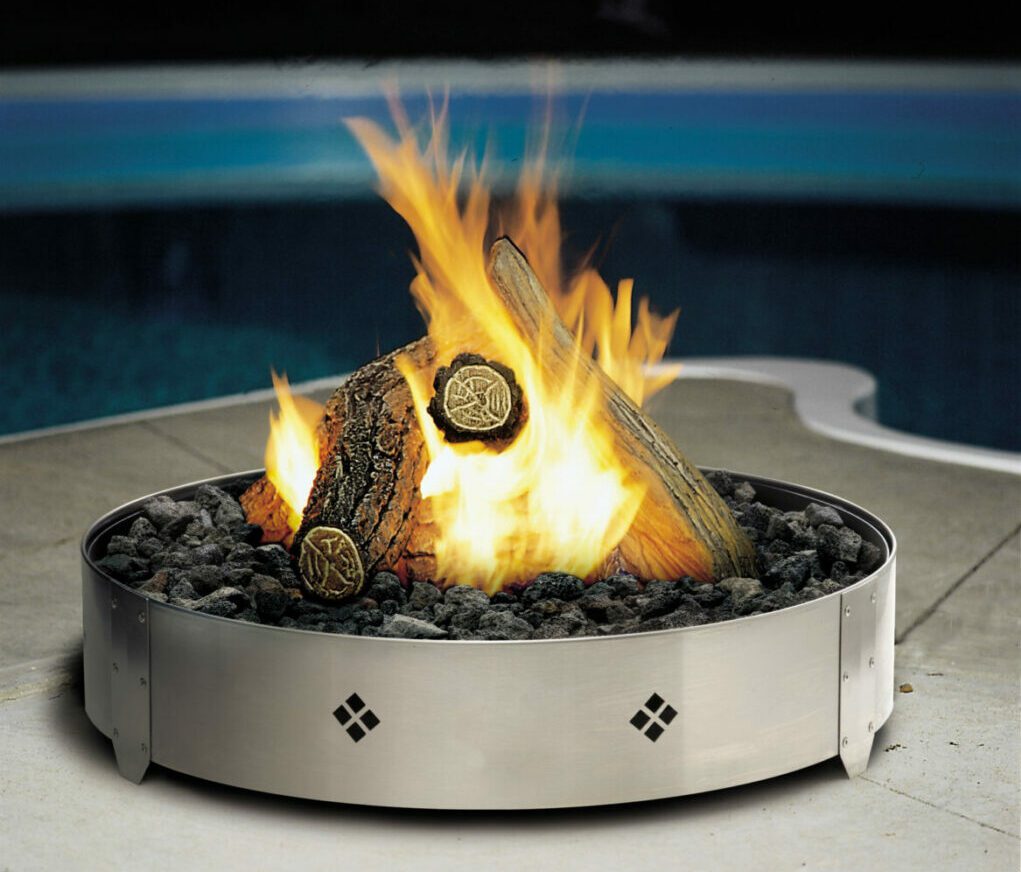 Barbara Jean FP2085-With Logs and stainless steel ring with Fire, Top 8 summer products