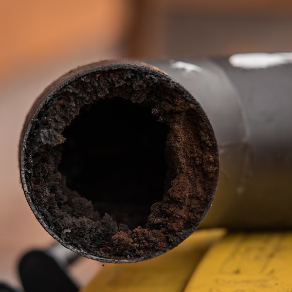 Creosote buildup in your fireplace chimney