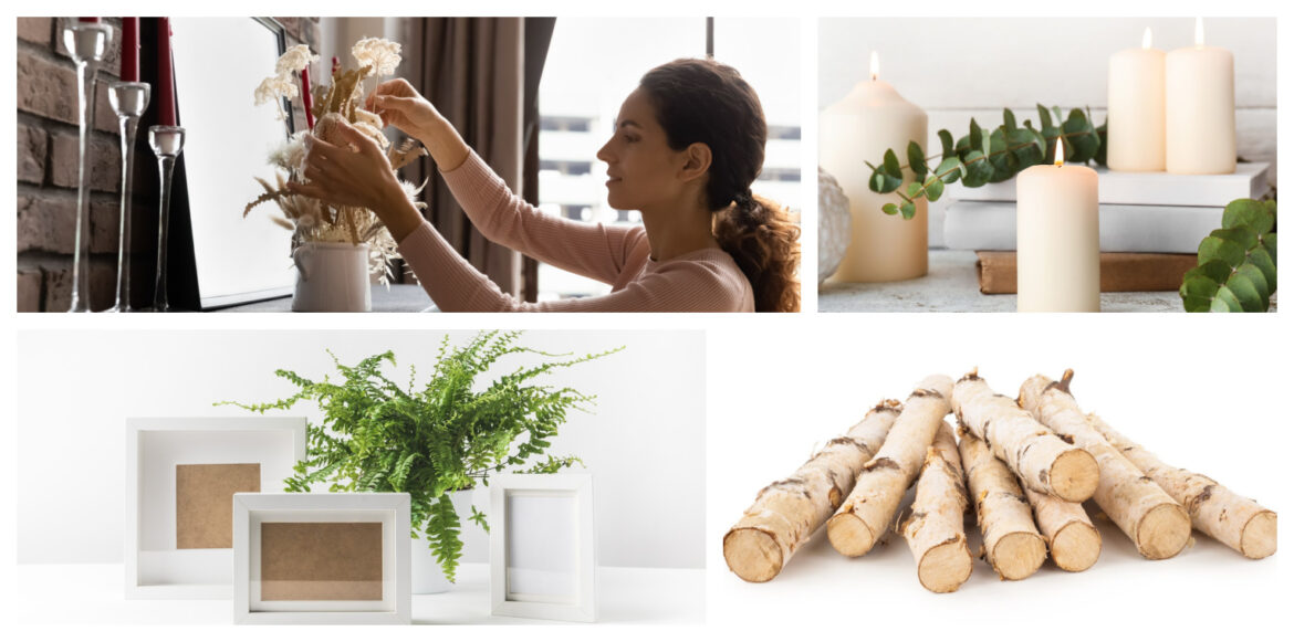 Decor elements for your fireplace this summer