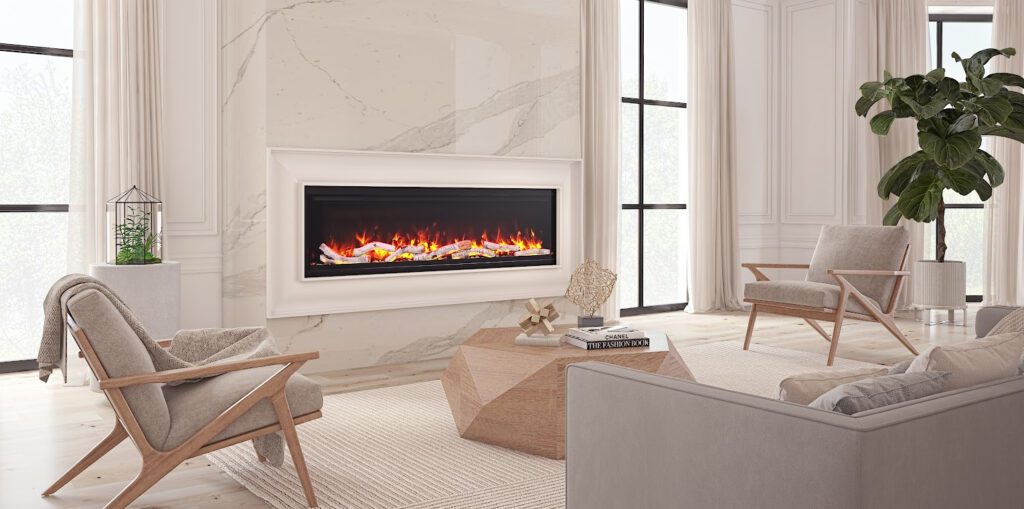 Are electric fireplace energy efficient_ - Electric Fireplace Ambiance Impressionnist and Dracme Picture Frame Mantel