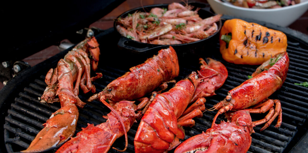 BBQ From Newbie to Pitmaster in No Time - Lobster and shrimp