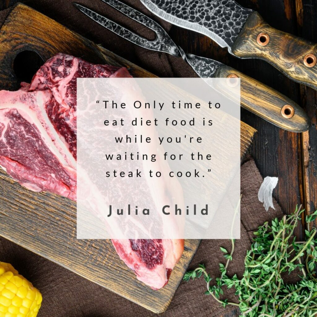 Quote Julia Child Diet Food