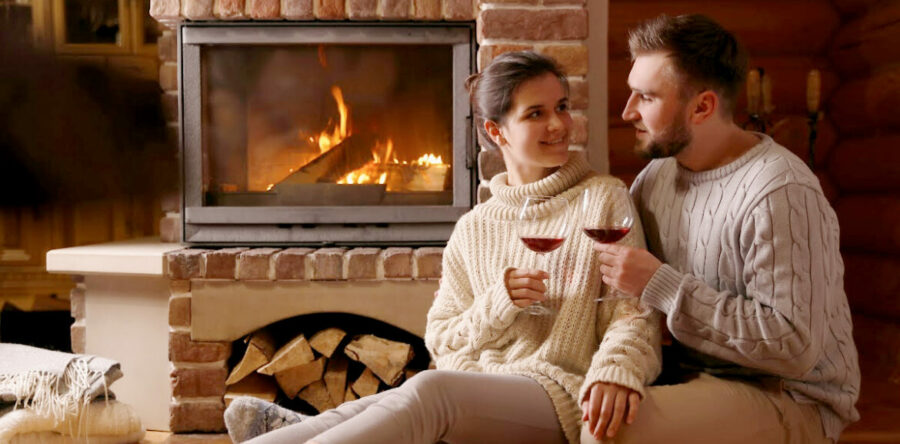 The Romance of Winter: Date Night Ideas by the Fireplace